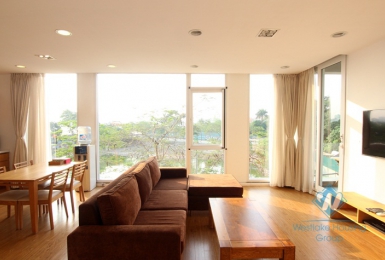 Lake view apartment for rent in Dang Thai Mai, Tay Ho, Ha Noi